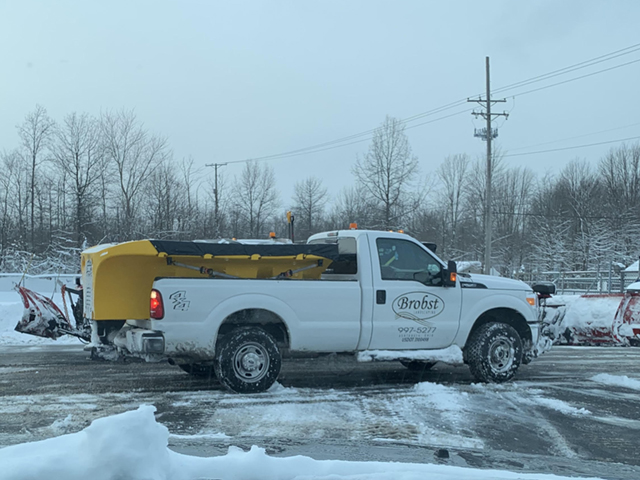 Brobst Maintenance Snow Plow
